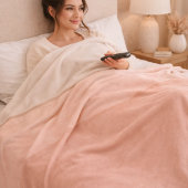 Soft Blush Ombre Fleece Blanket フリースブランケット