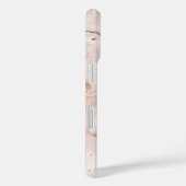 Soft Blush Pink & Liquid Gold Marble Case | iPhone Case-Mate iPhoneケース (裏面 / 右)