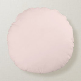 Soft Blush Solid Woodland Nursery Pillow - Round ラウンドクッション