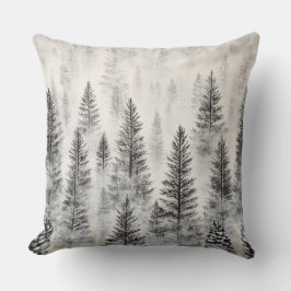 Soft Blush Winter Wonderland Pillow クッション