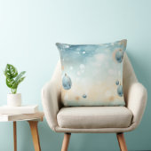 Soft Blush Winter Wonderland Pillow クッション (椅子)