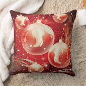 Soft Blush Winter Wonderland Pillow クッション (ブランケット)