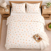 Soft Boho Grid Pattern Pillowcase 枕カバー