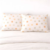 Soft Boho Grid Pattern Pillowcase 枕カバー
