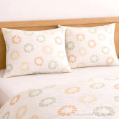 Soft Boho Pebble Circle Pattern Pillowcase 枕カバー