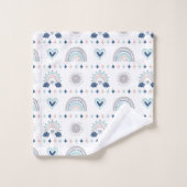 Soft Boho Towels Pastel Rainbow Kids Birthday バスタオルセット (ウォッシュタオル)