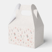 Soft Botanical Pattern Favor Box フェイバーボックス (裏面サイド)