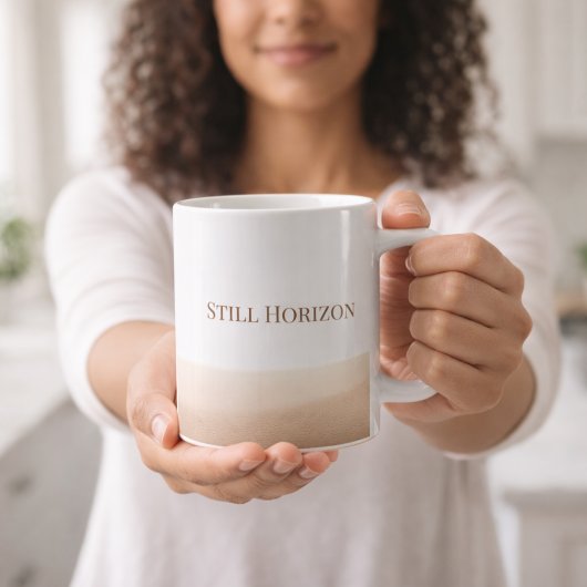 Soft Brown Horizon Classic Mug, 11 oz コーヒーマグカップ
