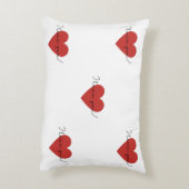 Soft Brushed Polyester Accent Pillow アクセントクッション (裏面(縦))