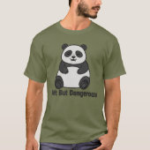 Soft But Dangerous | グランピーカワイイパンダ Tシャツ (正面)