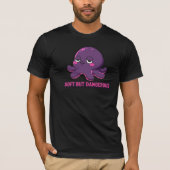 Soft But Dangerous | Sleepy Pastel Kawaii Octopus Tシャツ (正面)