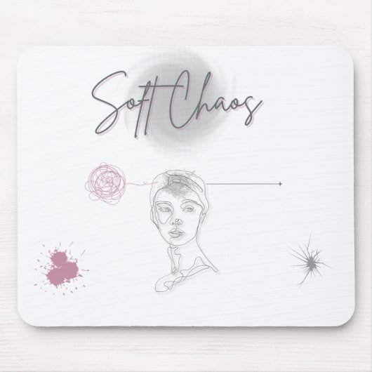 Soft Chaos _Artistic Mousepad マウスパッド (正面)