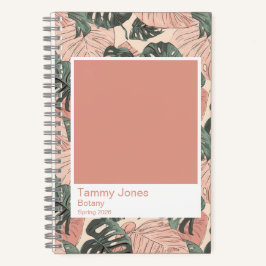 Soft Clay Monstera Color Swatch Small ノートブック