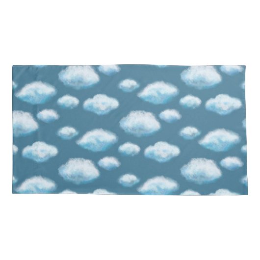 Soft clouds  枕カバー (裏面-左)