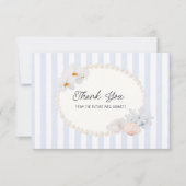 Soft Coastal Bridal Shower サンキューカード (正面)