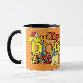 Soft_Coated_Wheaten_Terrier_Agility マグカップ