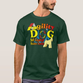 Soft_Coated_Wheaten_Terrier_Agility Tシャツ