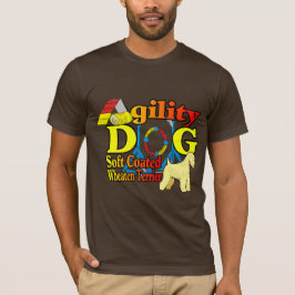 Soft_Coated_Wheaten_Terrier_Agility Tシャツ
