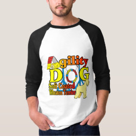 Soft_Coated_Wheaten_Terrier_Agility Tシャツ