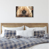 soft coated wheaton terrier.png キャンバスプリント (インサイチュ (寝室))