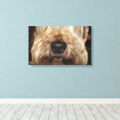 soft coated wheaton terrier.png キャンバスプリント (インサイチュ (ウッドフロア))
