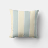 Soft Color Vertical Stripe Pattern Design クッション (正面)