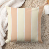 Soft Color Vertical Stripe Pattern Design クッション (ブランケット)
