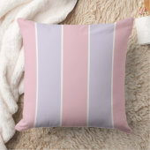 Soft Color Vertical Stripe Pattern Design クッション (ブランケット)
