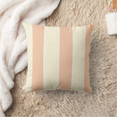 Soft Color Vertical Stripe Pattern Design クッション (ブランケット)