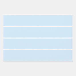 Soft Color Vertical Stripe Pattern Design ラッピングペーパーシート