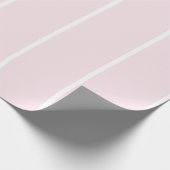 Soft Color Vertical Stripe Pattern Design ラッピングペーパー (角)