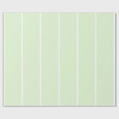 Soft Color Vertical Stripe Pattern Design ラッピングペーパー (フラット)