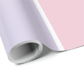 Soft Color Vertical Stripe Pattern Design ラッピングペーパー (ロールコーナー)