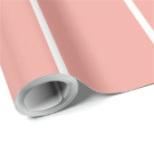 Soft Color Vertical Stripe Pattern Design ラッピングペーパー (ロールコーナー)
