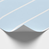 Soft Color Vertical Stripe Pattern Design ラッピングペーパー (角)