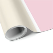 Soft Color Vertical Stripe Pattern Design ラッピングペーパー (ロールコーナー)