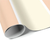 Soft Color Vertical Stripe Pattern Design ラッピングペーパー (ロールコーナー)