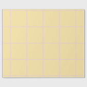 Soft Color Vertical Stripe Pattern Design ラッピングペーパー (フラット)