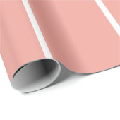 Soft Color Vertical Stripe Pattern Design ラッピングペーパー (ロールコーナー)