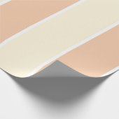 Soft Color Vertical Stripe Pattern Design ラッピングペーパー (角)