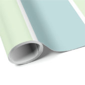 Soft Color Vertical Stripe Pattern Design ラッピングペーパー (ロールコーナー)