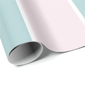 Soft Color Vertical Stripe Pattern Design ラッピングペーパー (ロールコーナー)