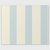 Soft Color Vertical Stripe Pattern Design ラッピングペーパー (フラット)