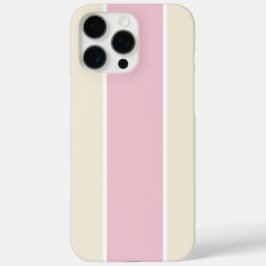 Soft Color Vertical Stripe Pattern Design iPhone 16 Pro Maxケース