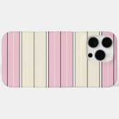 Soft Color Vertical Stripe Pattern Design Case-Mate iPhoneケース (裏面 (横))