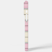 Soft Color Vertical Stripe Pattern Design Case-Mate iPhoneケース (裏面 / 左)