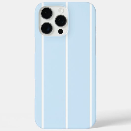 Soft Color Vertical Stripe Pattern Design Case-Mate iPhoneケース (裏面)