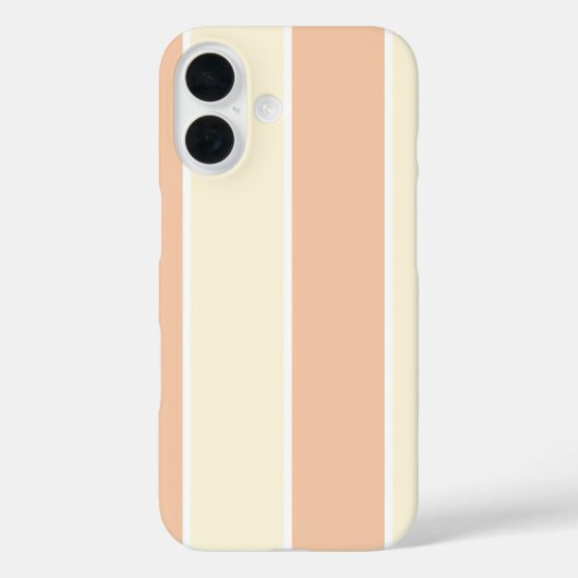 Soft Color Vertical Stripe Pattern Design Case-Mate iPhoneケース (裏面)
