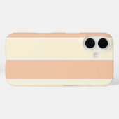 Soft Color Vertical Stripe Pattern Design Case-Mate iPhoneケース (裏面 (横))