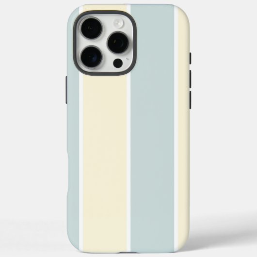 Soft Color Vertical Stripe Pattern Design Case-Mate iPhoneケース (裏面)